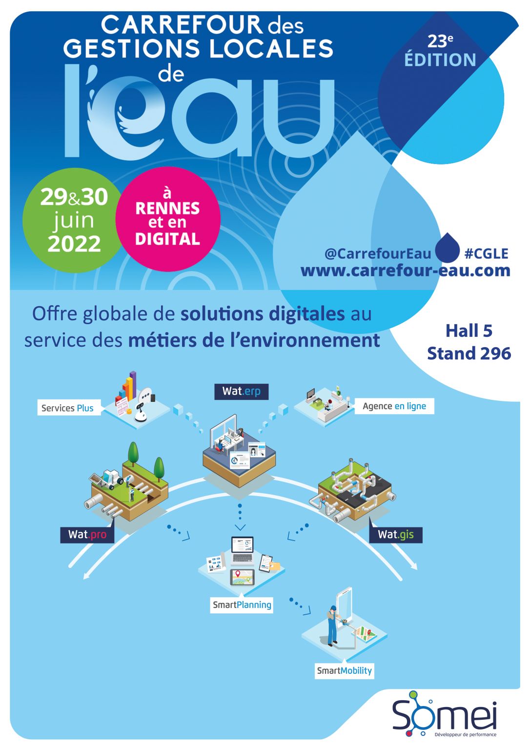 Carrefour de l’eau 2022 SOMEI Carrefour de l'eau 2022 SOMEI