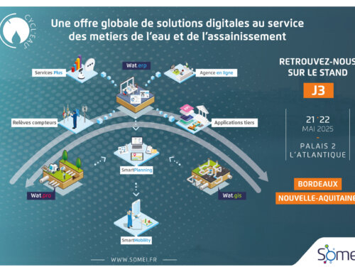 Participation de SOMEI au salon Cycl’eau Bordeaux Nouvelle-Aquitaine les 21 et 22 mai 2025