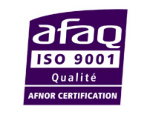 ✅ Renouvellement de notre certification ISO 9001